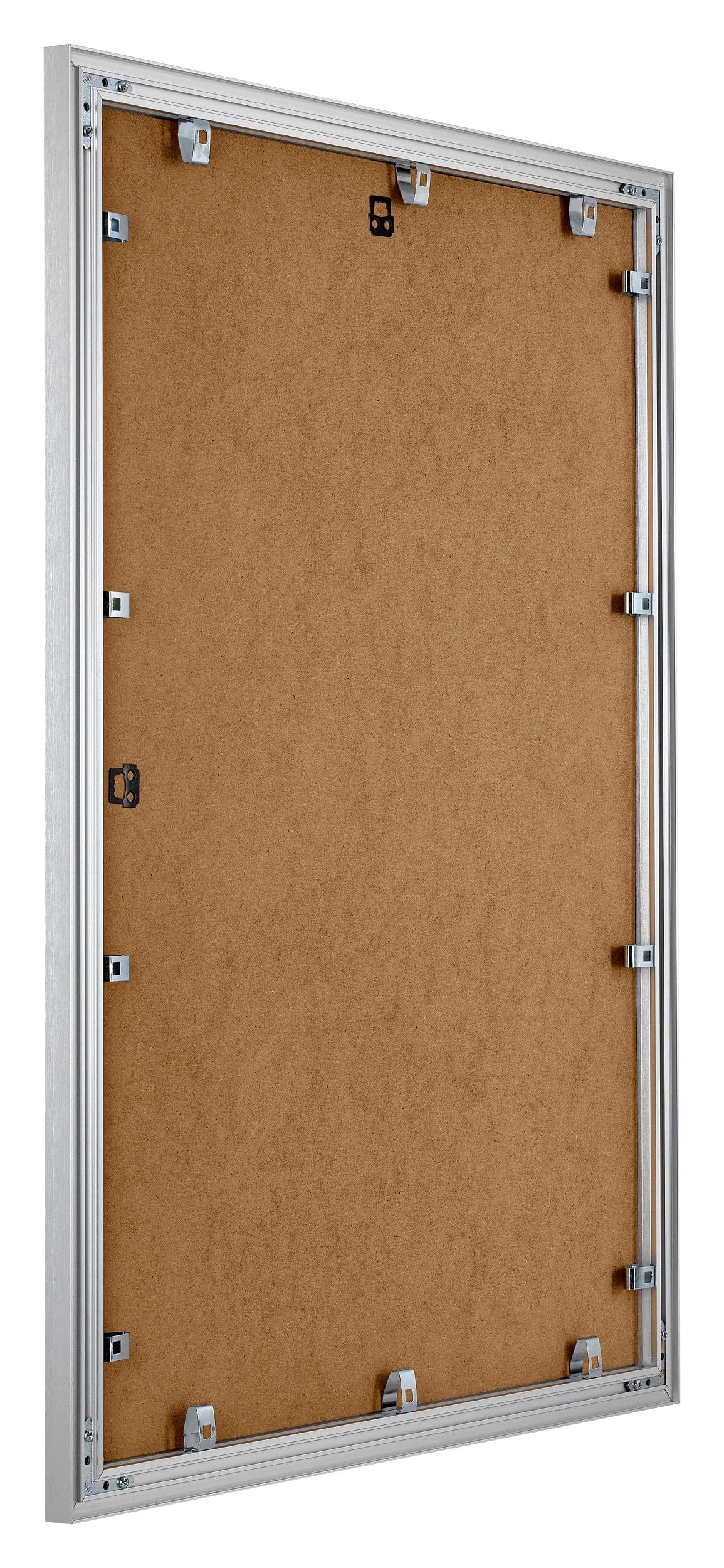 Tucson Aluminium Photo Frame 67x98cm Silver Brushed Back Oblique | Yourdecoration.com