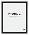 Tucson Aluminium Photo Frame 70x90cm Black Brushed Front Size | Yourdecoration.com