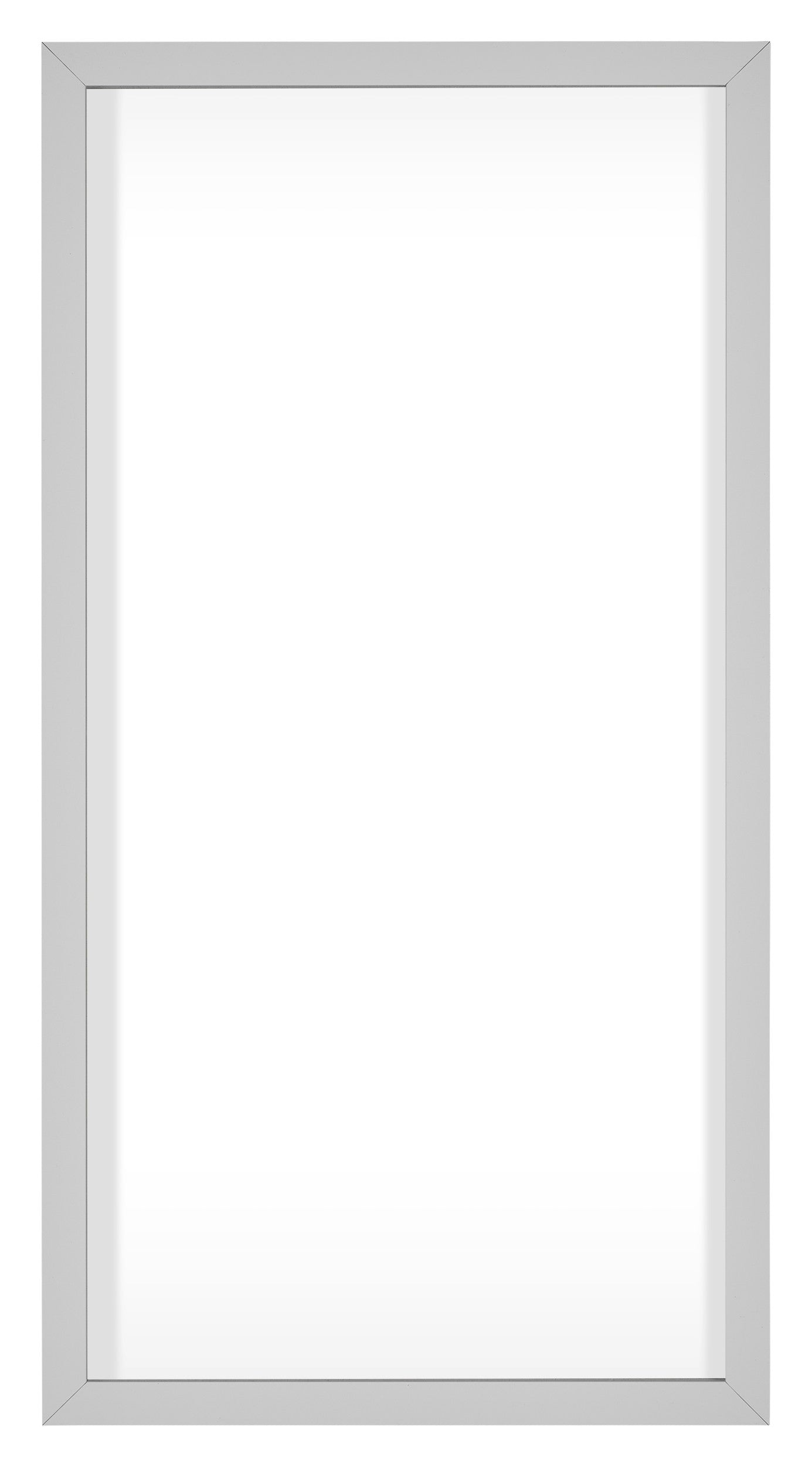 Virginia Aluminium Photo Frame 20x40cm White Front | Yourdecoration.com
