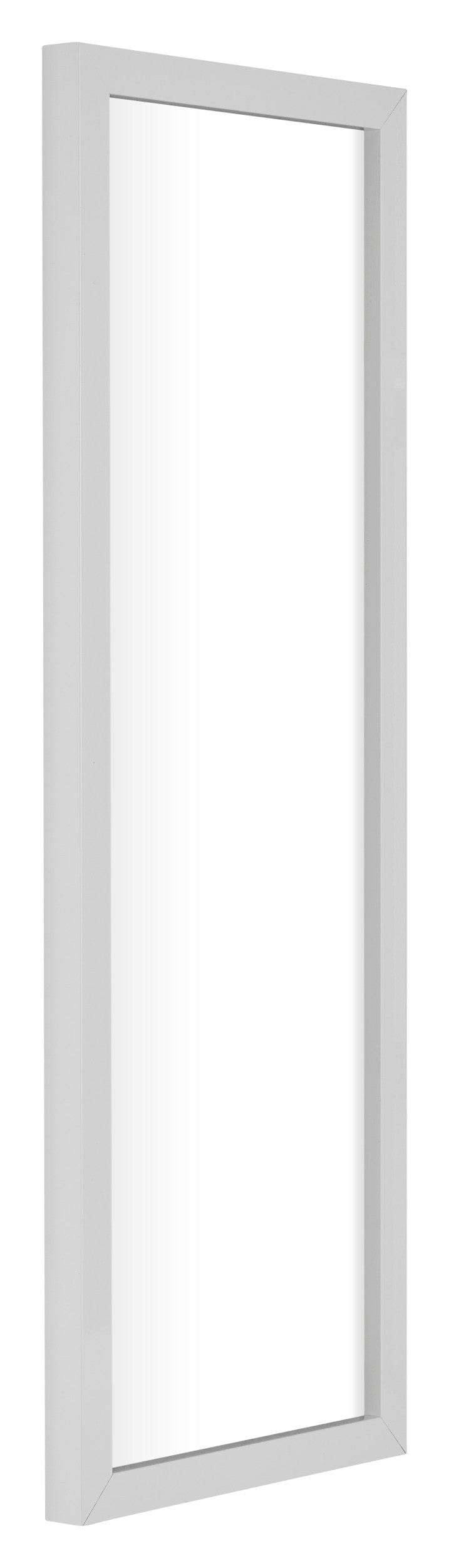 Virginia Aluminium Photo Frame 20x60cm White Front Oblique | Yourdecoration.com