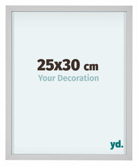 Virginia Aluminium Photo Frame 25x30cm White Front Size | Yourdecoration.com