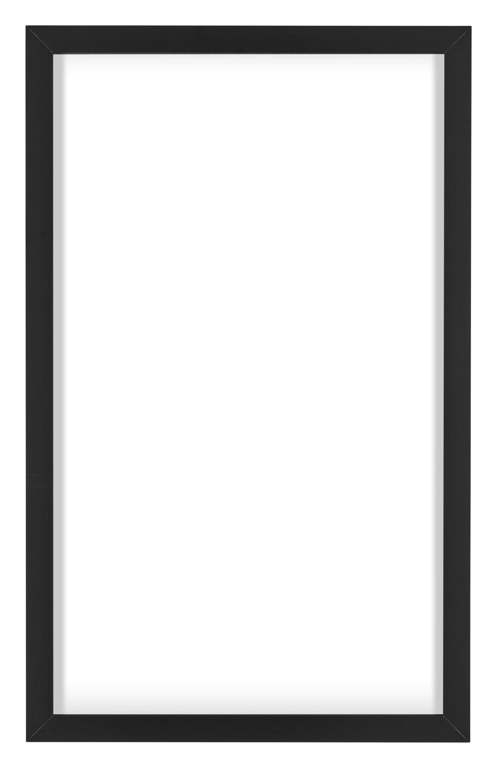 Virginia Aluminium Photo Frame 30x50cm Black Front | Yourdecoration.com