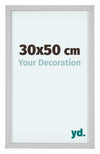 Virginia Aluminium Photo Frame 30x50cm White Front Size | Yourdecoration.com