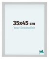 Virginia Aluminium Photo Frame 35x45cm White Front Size | Yourdecoration.com