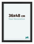 Virginia Aluminium Photo Frame 36x48cm Black Front Size | Yourdecoration.com