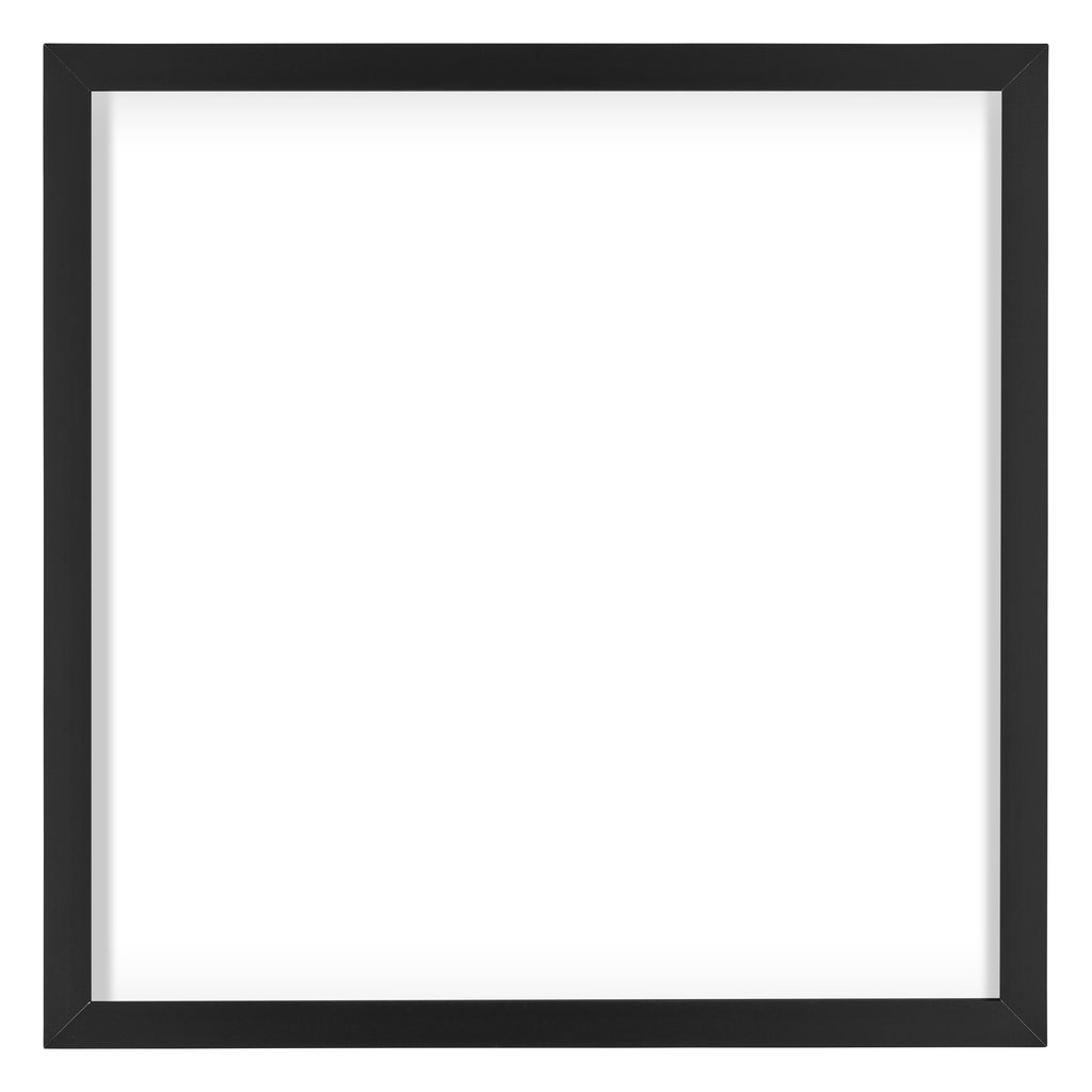 Virginia Aluminium Photo Frame 40x40cm Black Front | Yourdecoration.com