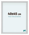 Virginia Aluminium Photo Frame 40x45cm White Front Size | Yourdecoration.com