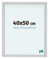 Virginia Aluminium Photo Frame 40x50cm White Front Size | Yourdecoration.com