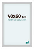 Virginia Aluminium Photo Frame 40x60cm White Front Size | Yourdecoration.com