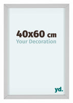 Virginia Aluminium Photo Frame 40x60cm White Front Size | Yourdecoration.com