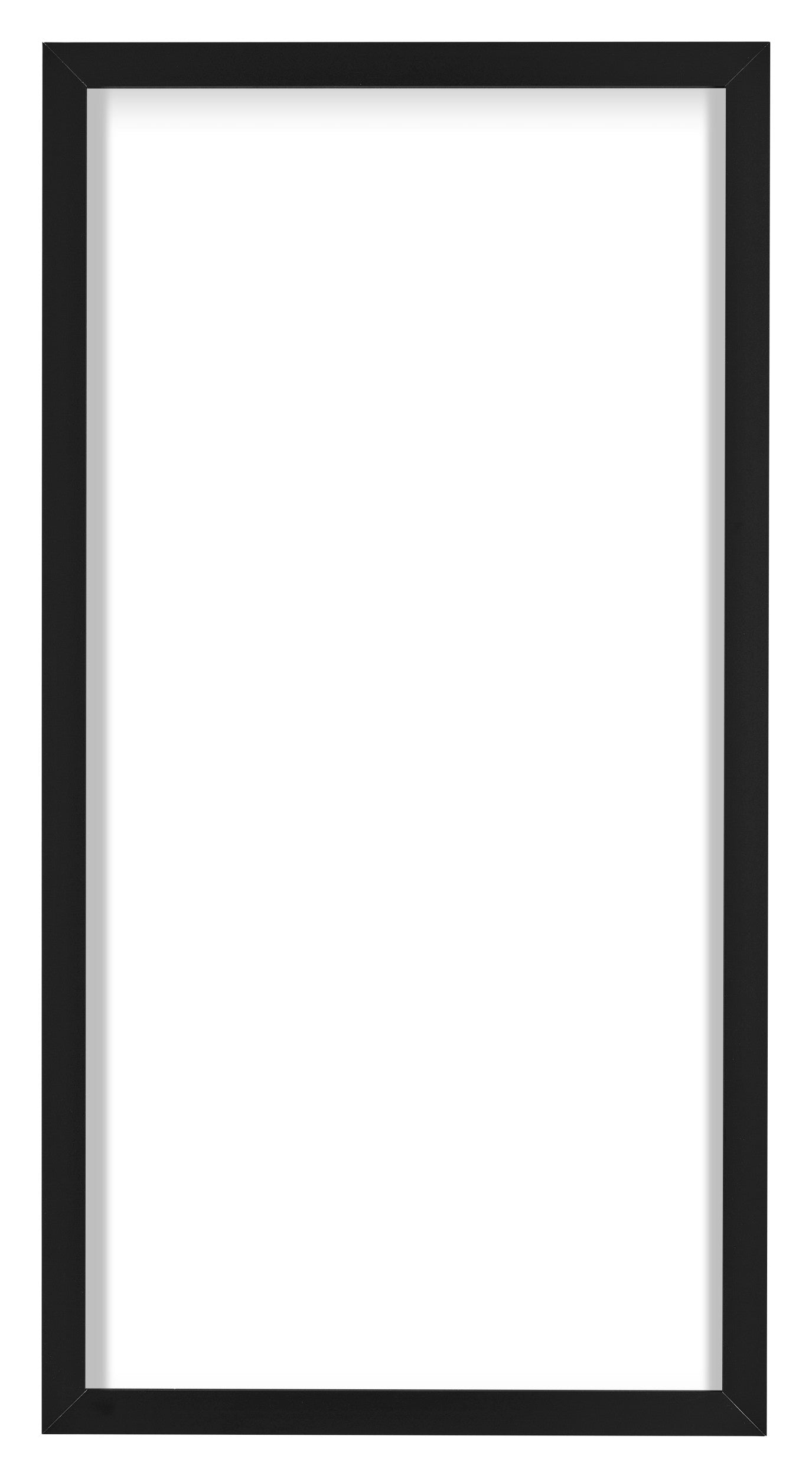 Virginia Aluminium Photo Frame 40x70cm Black Front | Yourdecoration.com
