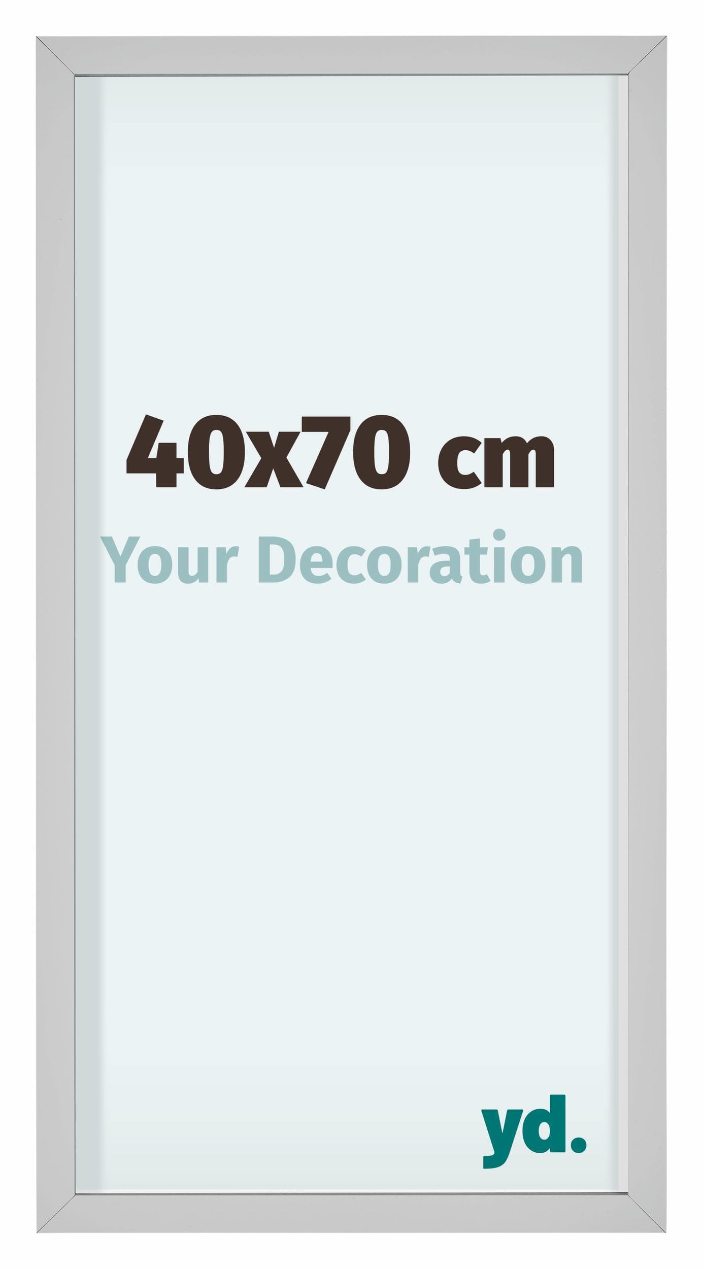 Virginia Aluminium Photo Frame 40x70cm White Front Size | Yourdecoration.com