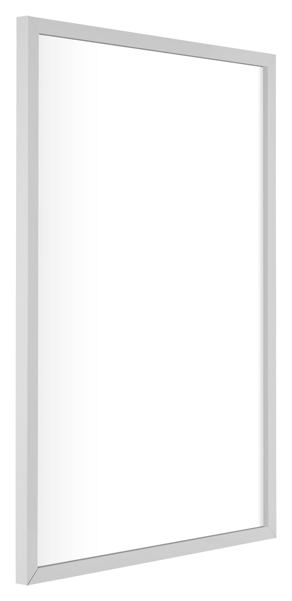 Virginia Aluminium Photo Frame 42x60cm White Front Oblique | Yourdecoration.com