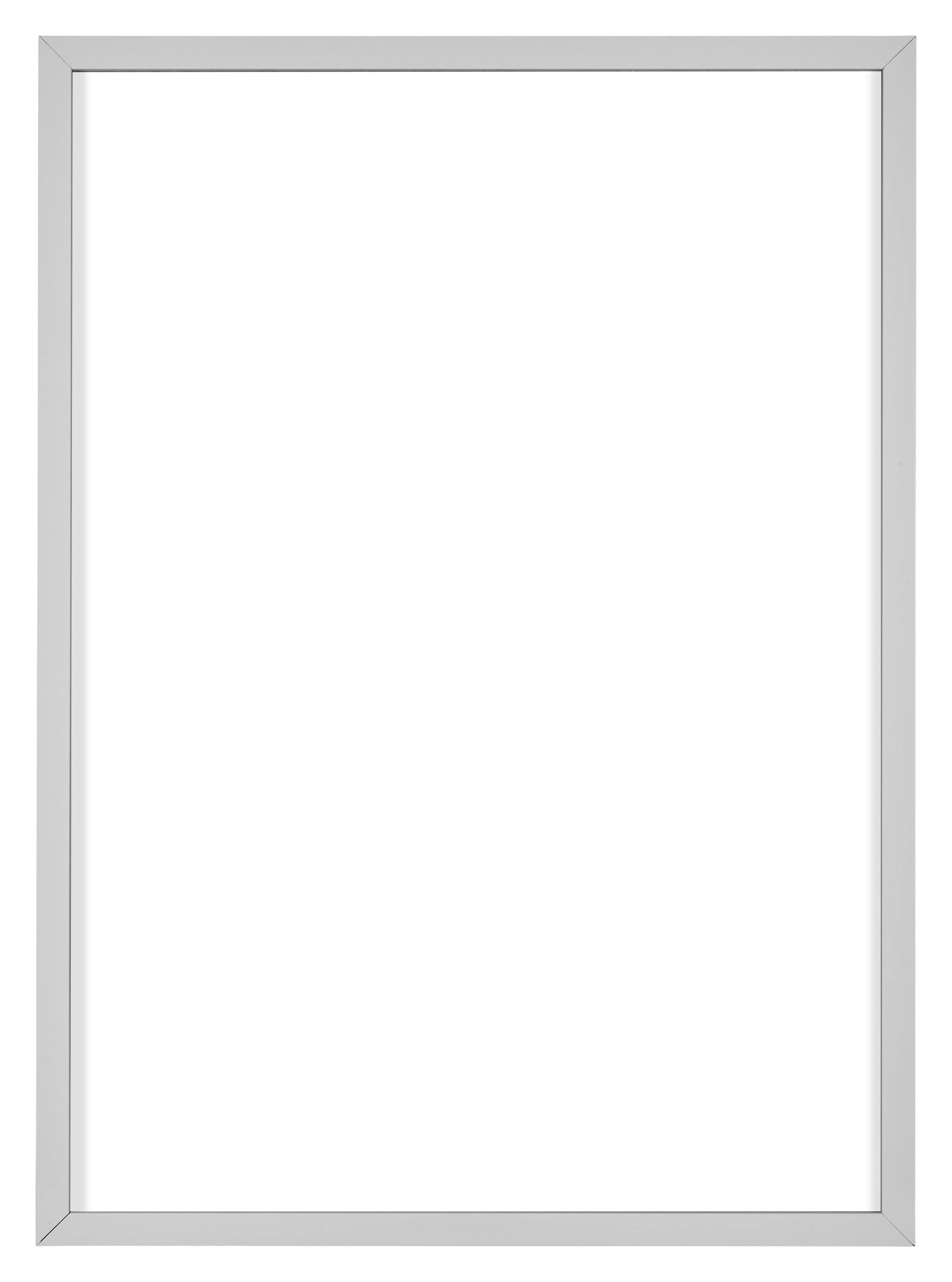 Virginia Aluminium Photo Frame 42x60cm White Front | Yourdecoration.com