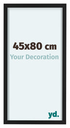 Virginia Aluminium Photo Frame 45x80cm Black Front Size | Yourdecoration.com