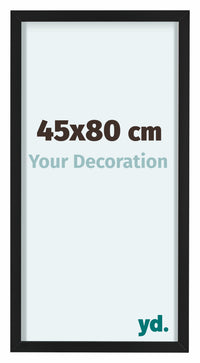 Virginia Aluminium Photo Frame 45x80cm Black Front Size | Yourdecoration.com