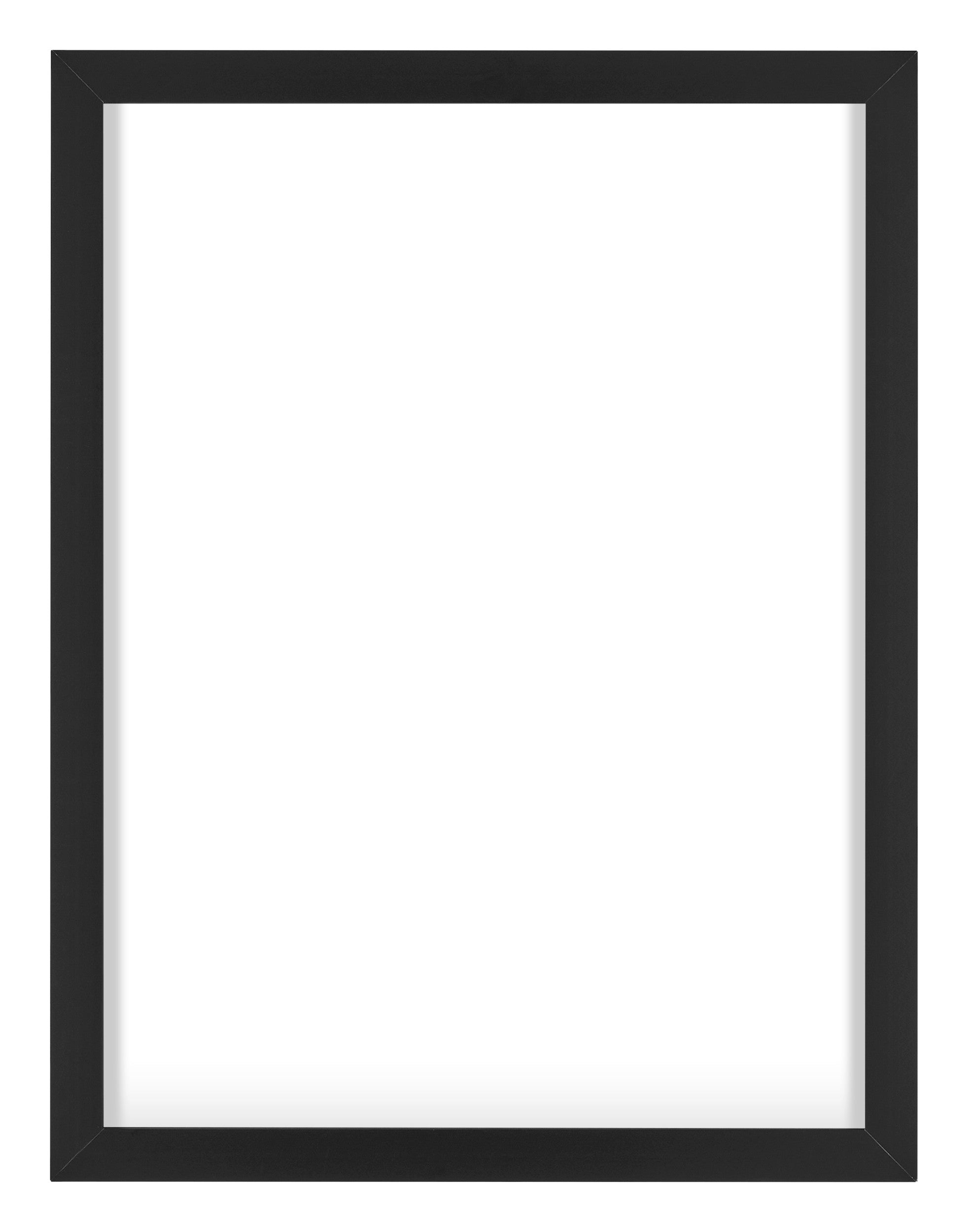 Virginia Aluminium Photo Frame 48x64cm Black Front | Yourdecoration.com