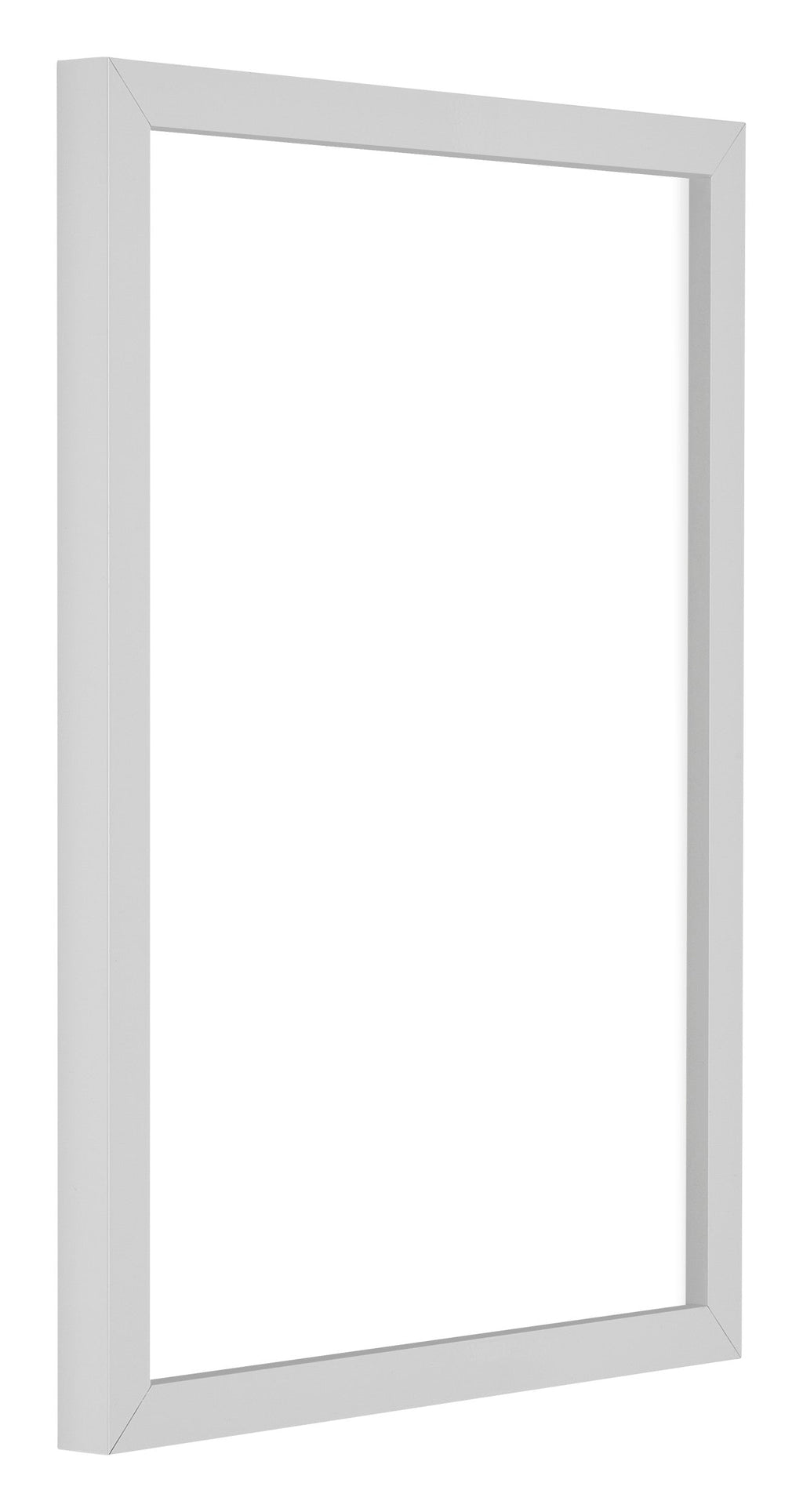 Virginia Aluminium Photo Frame 48x64cm White Front Oblique | Yourdecoration.com