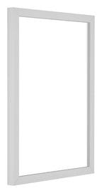 Virginia Aluminium Photo Frame 48x64cm White Front Oblique | Yourdecoration.com