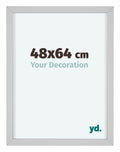 Virginia Aluminium Photo Frame 48x64cm White Front Size | Yourdecoration.com