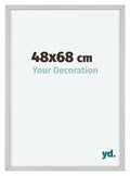 Virginia Aluminium Photo Frame 48x68cm White Front Size | Yourdecoration.com