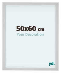 Virginia Aluminium Photo Frame 50x60cm White Front Size | Yourdecoration.com