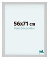 Virginia Aluminium Photo Frame 56x71cm White Front Size | Yourdecoration.com