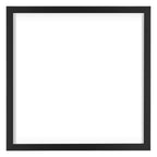 Virginia Aluminium Photo Frame 60x60cm Black Front | Yourdecoration.com