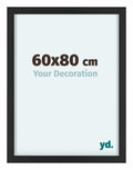 Virginia Aluminium Photo Frame 60x80cm Black Front Size | Yourdecoration.com