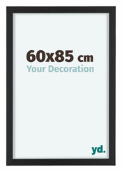 Virginia Aluminium Photo Frame 60x85cm Black Front Size | Yourdecoration.com