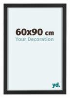 Virginia Aluminium Photo Frame 60x90cm Black Front Size | Yourdecoration.com