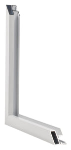 Virginia Aluminium Photo Frame 68x98cm White Intersection | Yourdecoration.com