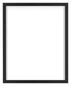 Virginia Aluminium Photo Frame 70x90cm Black Front | Yourdecoration.com