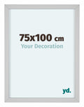 Virginia Aluminium Photo Frame 75x100cm White Front Size | Yourdecoration.com