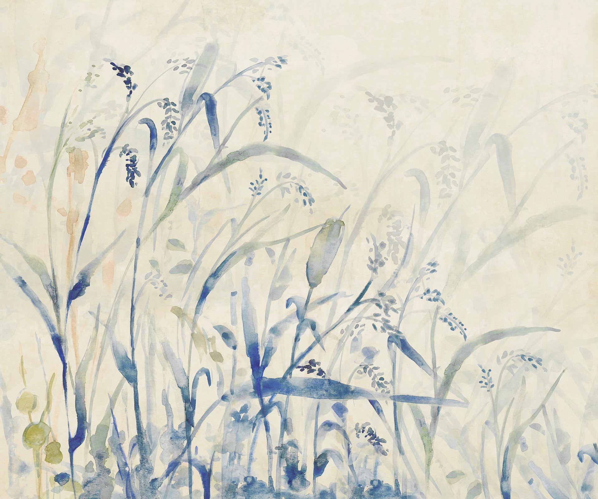 Wall Mural Aquarel Field 300x250cm FLX6 043 | Yourdecoration.com