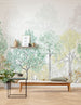 Wall Mural Bright Rainbow 350x250cm FLX7 027 Interior | Yourdecoration.com