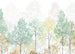 Wall Mural Bright Rainbow 350x250cm FLX7 027 | Yourdecoration.com