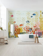 Wall Mural Coral World 350x250cm FLX7 022 Interior | Yourdecoration.com