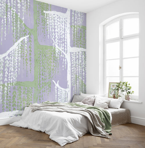 Wall Mural Crazy Willow 350x250cm FLX7 026 Interior | Yourdecoration.com