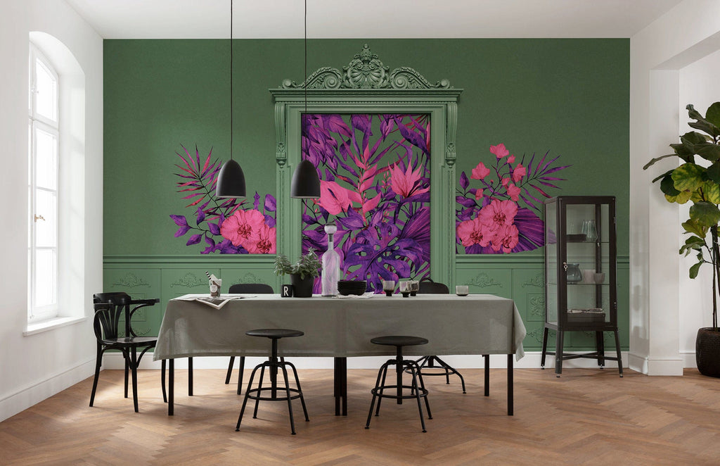 Wall Mural Duke Dude Green 400x250cm FLX8 002 Interior | Yourdecoration.com
