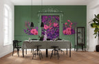 Wall Mural Duke Dude Green 400x250cm FLX8 002 Interior | Yourdecoration.com