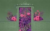 Wall Mural Duke Dude Green 400x250cm FLX8 002 | Yourdecoration.com