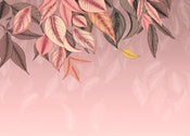 Wall Mural Falling Leafs 350x250cm FLX7 011 | Yourdecoration.com