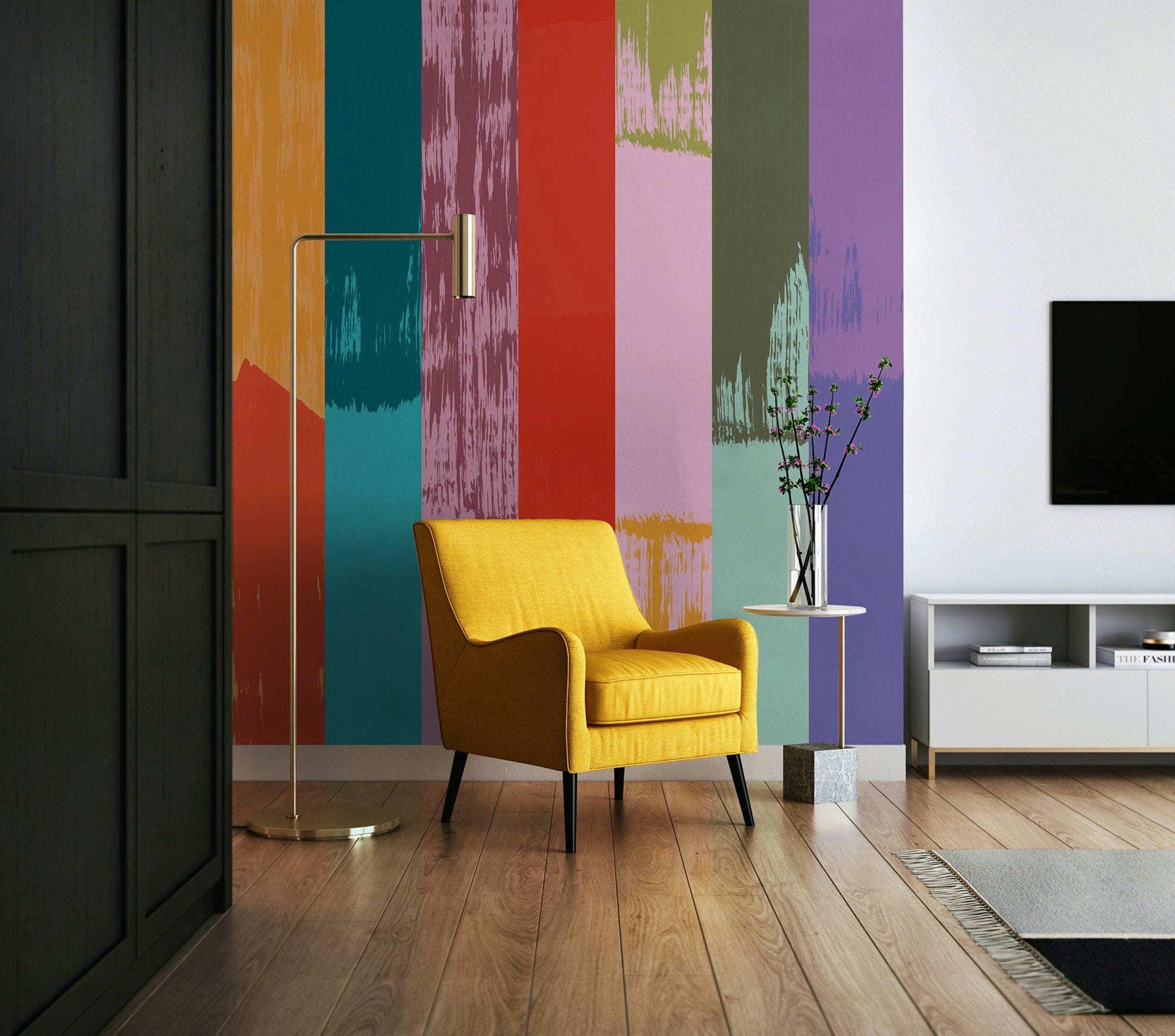 Wall Mural Fehlfarben 200x250cm Komar FLX4 059 Interior | Yourdecoration.com