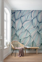 Wall Mural Gentle Waves 250x250cm Komar FLX5 047 Interior | Yourdecoration.com
