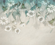Wall Mural I fiori 300x250cm FLX6 041 | Yourdecoration.com