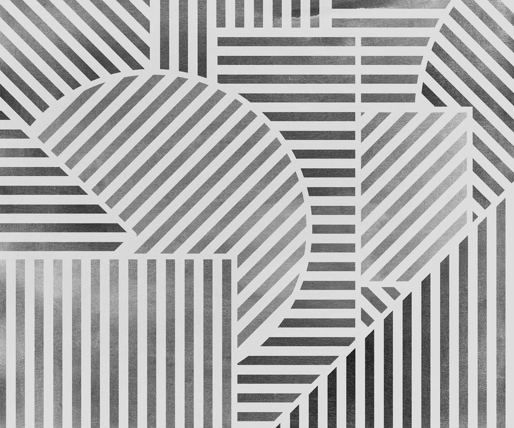 Wall Mural Jeux de Lignes 300x250cm FLX6 037 | Yourdecoration.com