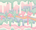 Wall Mural Melt 300x250cm FLX6 035 | Yourdecoration.com