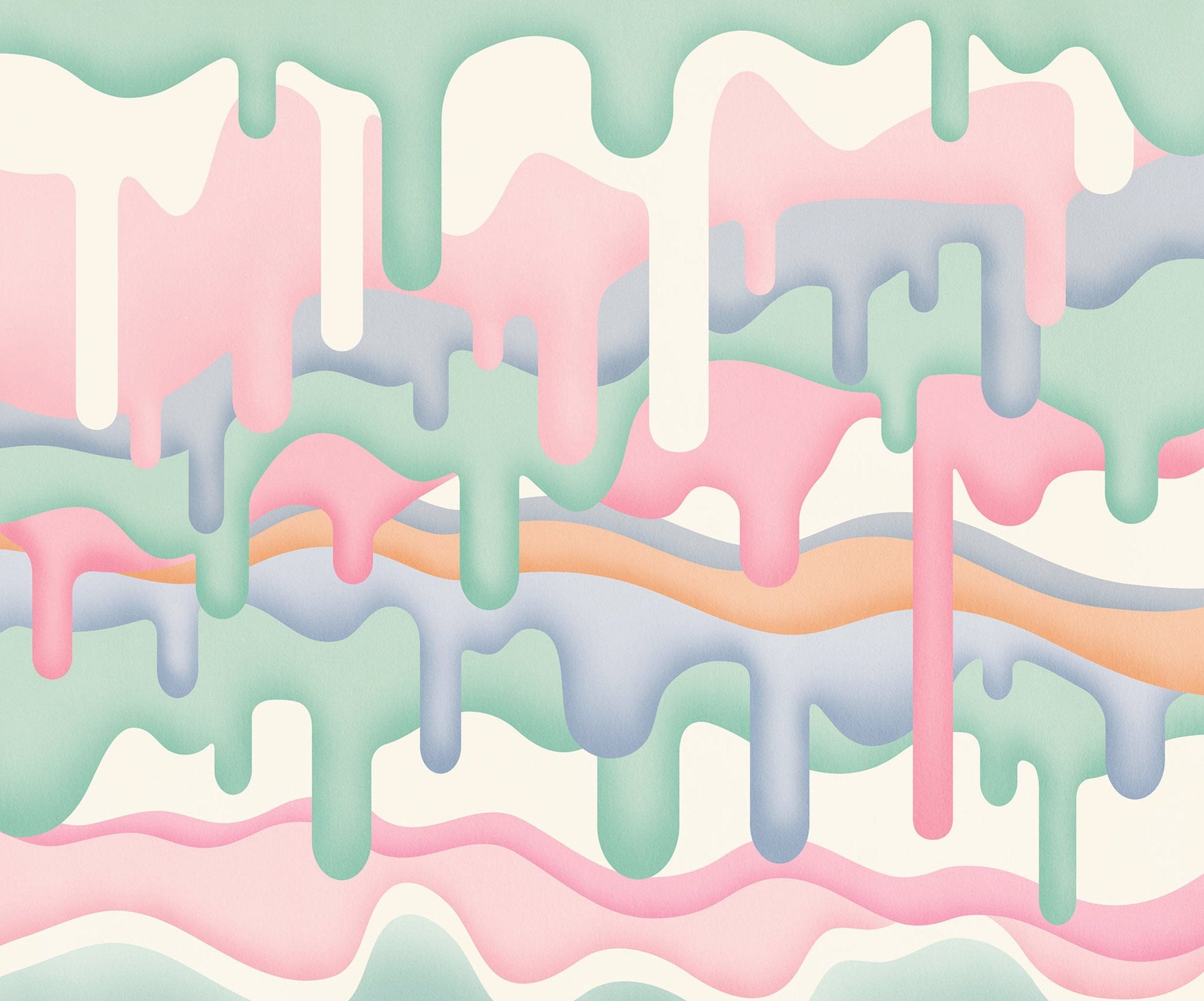 Wall Mural Melt 300x250cm FLX6 035 | Yourdecoration.com