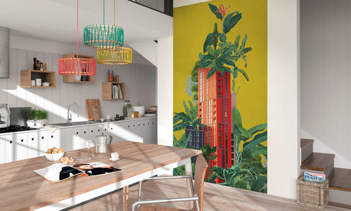 Wall Mural Plant House 150x250cm Komar FLX3 061 Interior | Yourdecoration.com